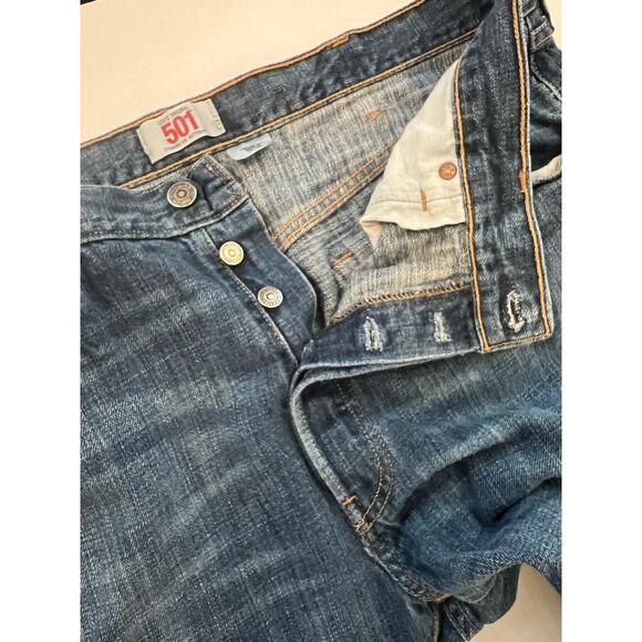LEVI'S Men's WPL-423 501 XX Vintage Denim Medium Button Fly Blue Jeans Sz 36x29 - Picture 6 of 13